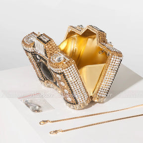 Bolsa Clutch Câmera Seraphine Diamond