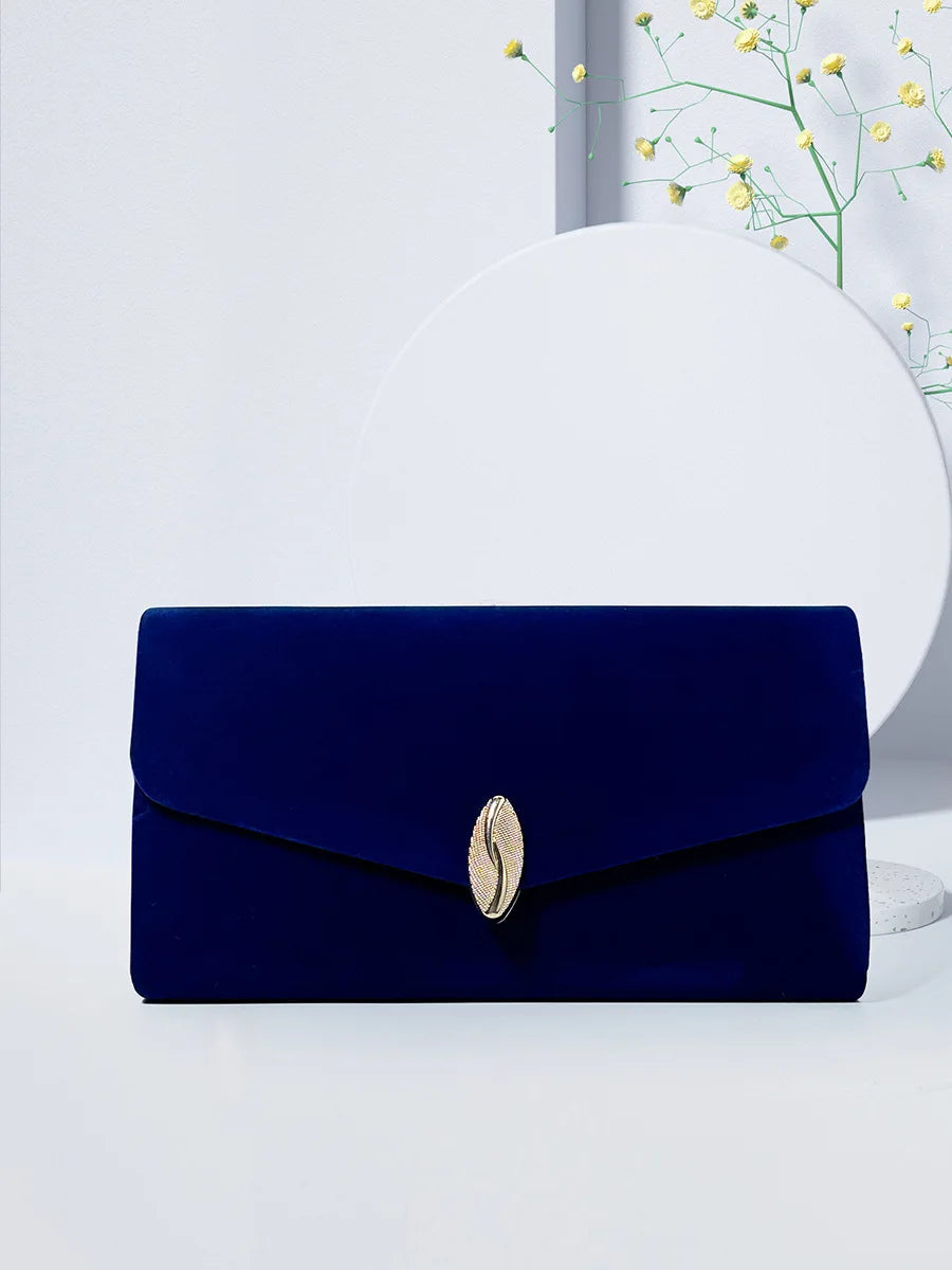 Bolsa quadrada do vintage de veludo para casamento nupcial, garras banquete vermelho, sacos de ombro, envelope azul Prom, novo, 2023
