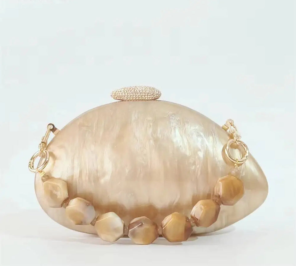 Oval areia nu pérola acrílico caixa feminina saco do mensageiro bolsa de casamento europeu elegante noite bonito verão pro casual saco embreagem