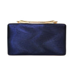 Bolsa de mão feminina elegante, bolsa de mão verde para mãe da noiva/noivo, fivela de strass, superfície plissada, bolsa quadrada