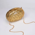 Shell bolsa de luxo feminina ombro crossbody armazenamento bolsa sacos noite glitter genuíno moda mulher mão ouro bolsa marca