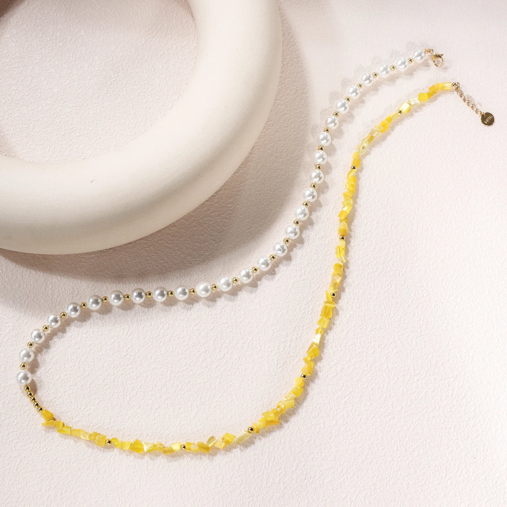 Gargantilha de pérolas e turquesa natural para mulheres, colar com pérolas, moda feminina, acessórios de jóias para pescoço, presentes