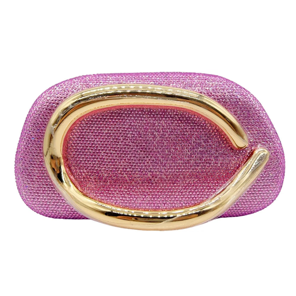 Clutch Cristal Lauren Horn