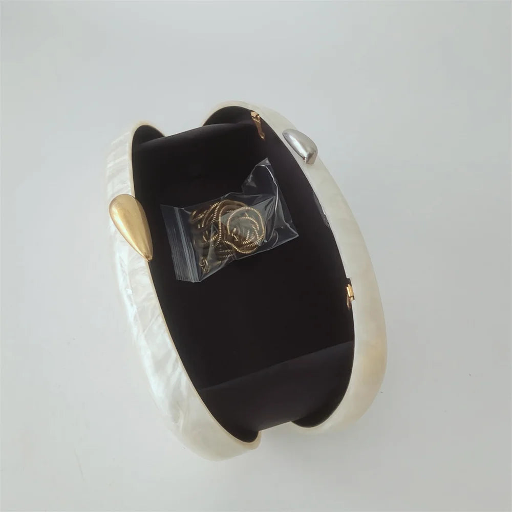 Feminino menina mármore pérola bege mini corrente bolsa de ombro moda feminina bolsa embreagem carteira casamento festa à noite uso diário trave