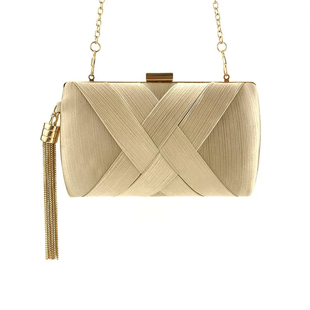 2024 nova moda feminina sacos de noite borla senhoras bolsa embreagem ombro corrente festa casamento bolsas sacos