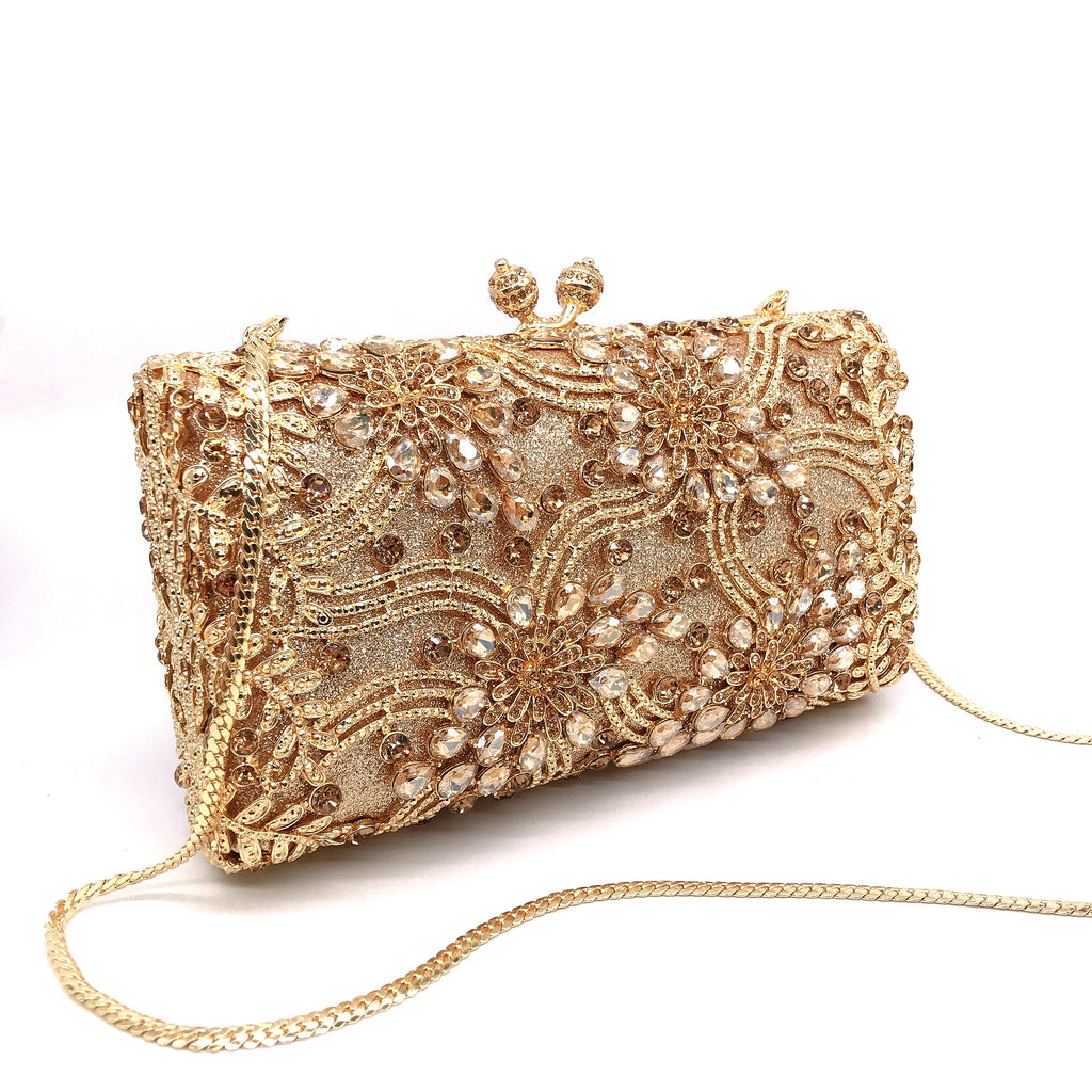 Venda quente fantasia diamante bolsa de luxo pequena mulher garras senhoras forma oval cristal nupcial festa casamento bolsas