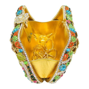 Boutique de fgg elegante feminino flor bolsas de noite cristal bolsa embreagem formal festa casamento nupcial strass bolsa embreagem