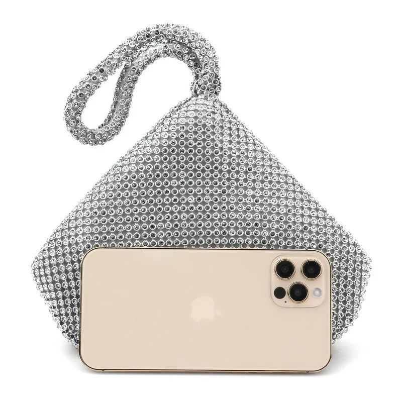 Strass macios pequenos sacos de noite diamantes dia embreagem zíper bolso bolsa de dinheiro com preto ouro prata sacos