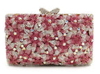 Diamante vazio metal cristal jantar saco diamante embreagem diamante brilhante cristal-incrustado noite saco de embreagem cartera de fiesta