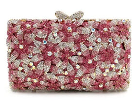 Diamante vazio metal cristal jantar saco diamante embreagem diamante brilhante cristal-incrustado noite saco de embreagem cartera de fiesta