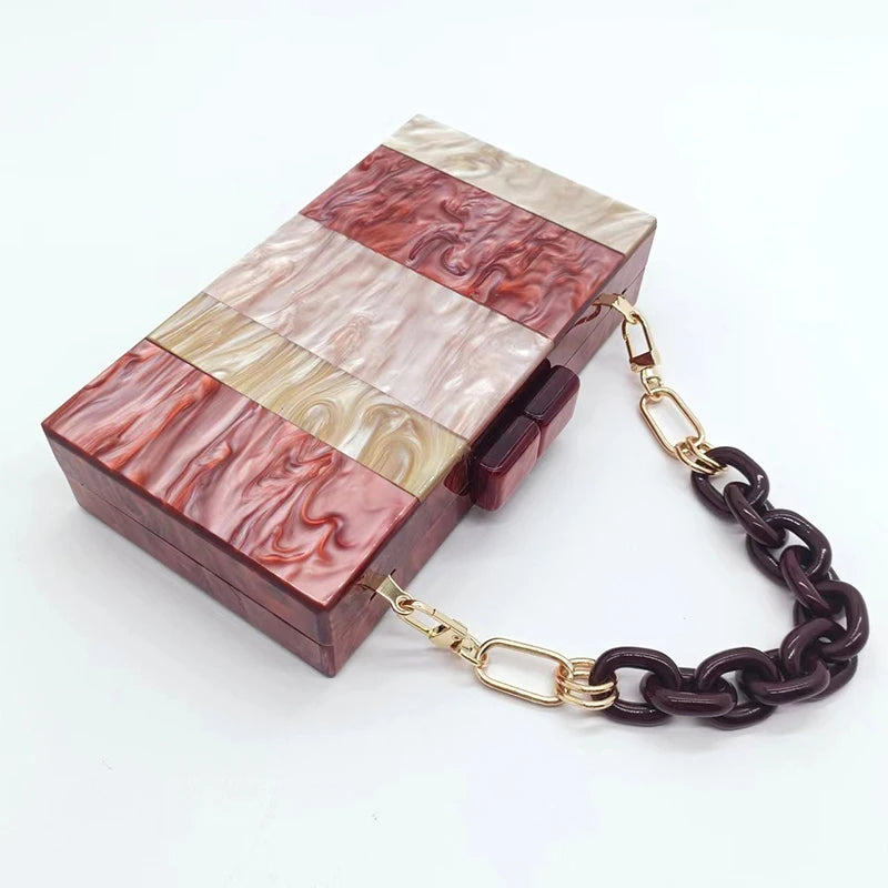 Sacos de marca de luxo novidades designer primeira classe alta qualidade vermelho acrílico embreagem bolsas exclusivas e bolsas femininas sacos transversais