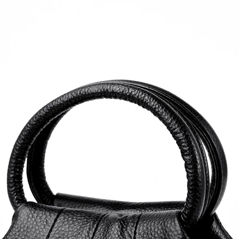 Designer de couro genuíno bolsa feminina moda ombro saco do mensageiro luxo macio mensageiro sac feminino bolsa senhoras tote
