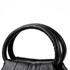 Designer de couro genuíno bolsa feminina moda ombro saco do mensageiro luxo macio mensageiro sac feminino bolsa senhoras tote
