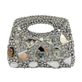 Mais novo saco de embreagem cristal strass noite bolsa fino ajuste para telefone/cartões feminino minimalista bolsa ombro luxo festa saco