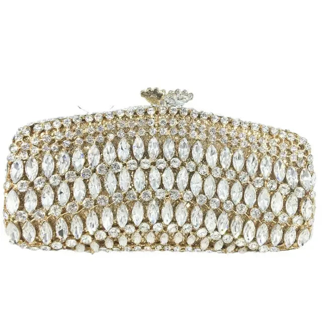 Boutique De Fgg-Embreagem De Cristal Azul Marinho Para Mulheres, Bolsas De Noite, Bolsas De Strass De Noiva, Bolsas De Festa De Casamento