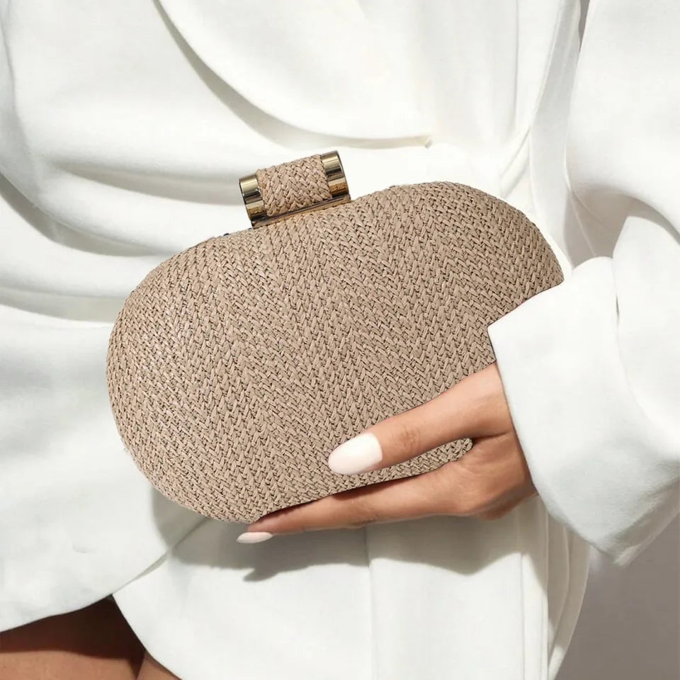 Clutch Palha Ballena