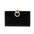 Luxo veludo saco de embreagem designer jantar vestido festa casamento banquete saco brilhante strass corrente bolsas elegante saco noite