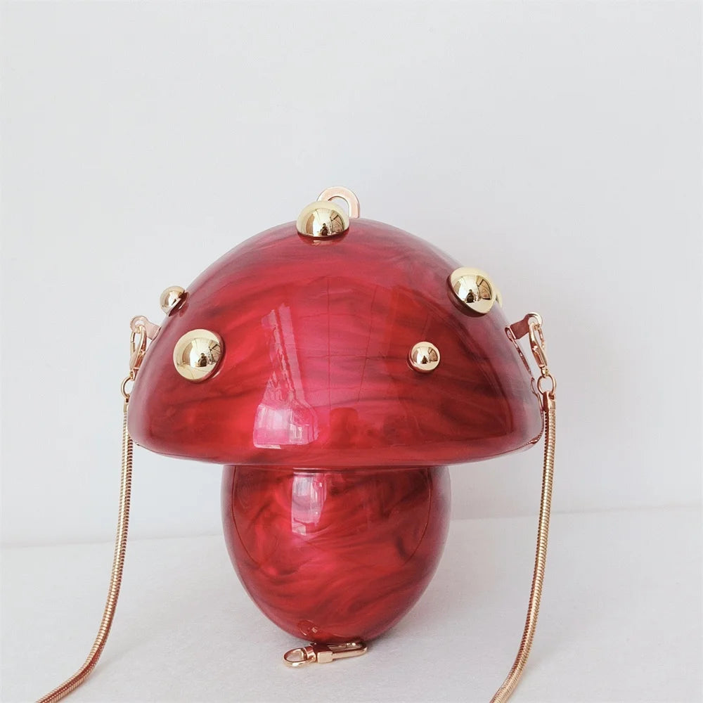 Clutch Cogumelo Mushroom Charm
