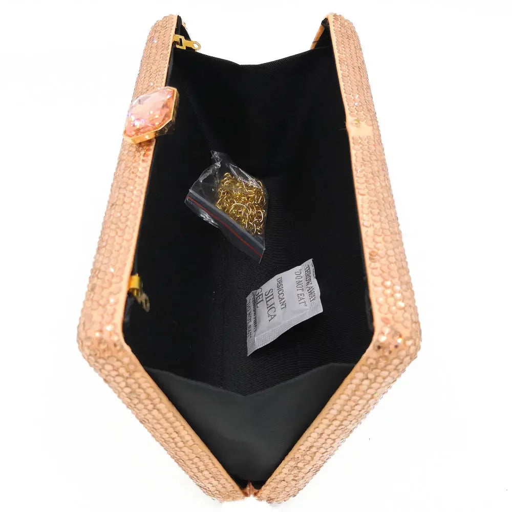 Fgg bolsa de noite cor sólida bolsa de diamante europeia e americana bolsa de banquete bolsa de noiva bolsa de mão de diamante material duro