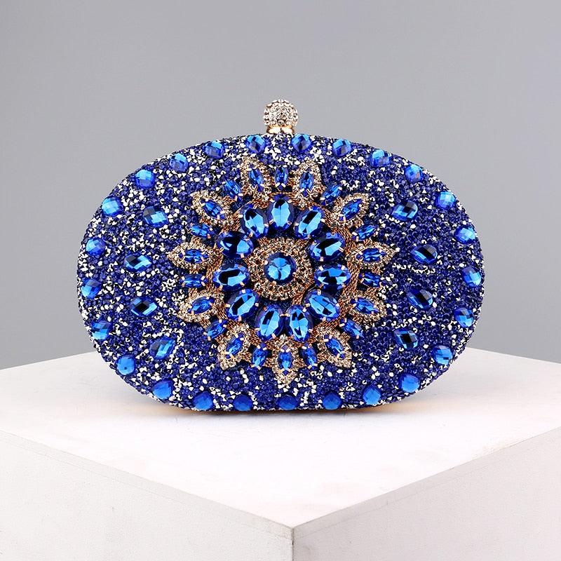 Bolsa Clutch Girassol em Cristais - Ártemis
