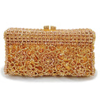 Bolsa feminina feita à mão de cristal, bolsa de mão para noite, vintage, banquete, festa de casamento, designer, elegante, vestido, presente