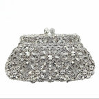 Clutch Cristal Coroa Floral