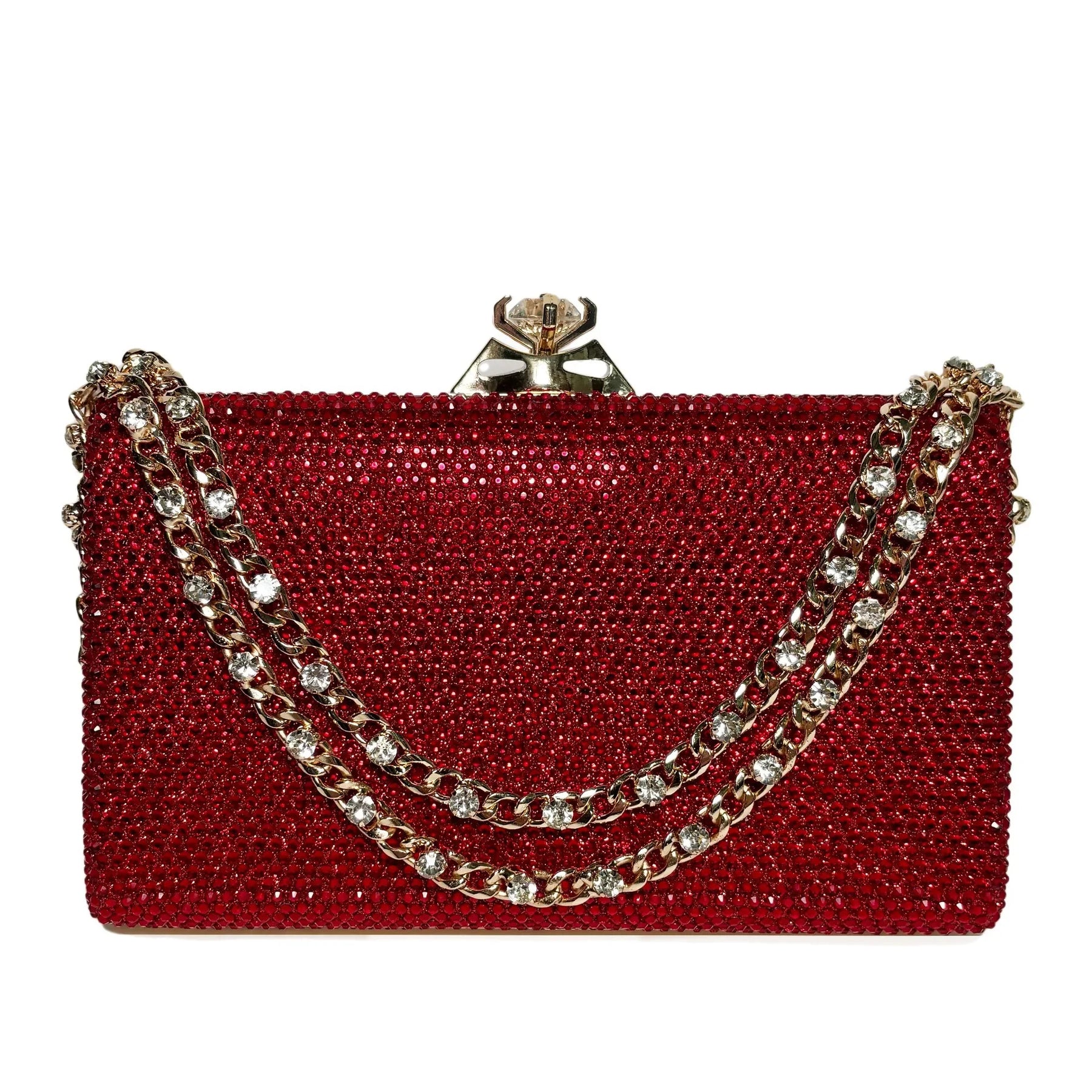 Bolsa de ombro feminina com diamante brilhante, bolsa de ombro para festa à noite, alça única, bolsa de casamento brilhante, versátil, material rígido