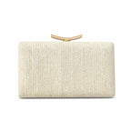 Tecer palha noite sacos de embreagem para as mulheres bolsa luxo festa verão moda sacos ombro hadbags casamento nupcial garras sac