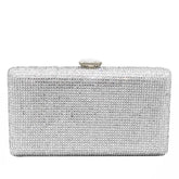 Fgg bolsa de noite cor sólida bolsa de diamante europeia e americana bolsa de banquete bolsa de noiva bolsa de mão de diamante material duro