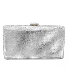 Fgg bolsa de noite cor sólida bolsa de diamante europeia e americana bolsa de banquete bolsa de noiva bolsa de mão de diamante material duro
