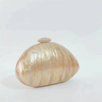 Oval areia nu pérola acrílico caixa feminina saco do mensageiro bolsa de casamento europeu elegante noite bonito verão pro casual saco embreagem