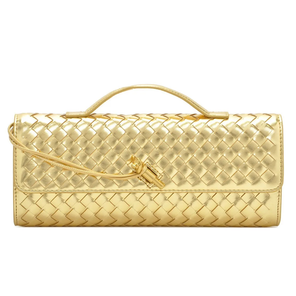 Cross-border high-end tecido de ombro único baguette moda requintado horizontal embreagem noite versátil bolsa crossbody feminina