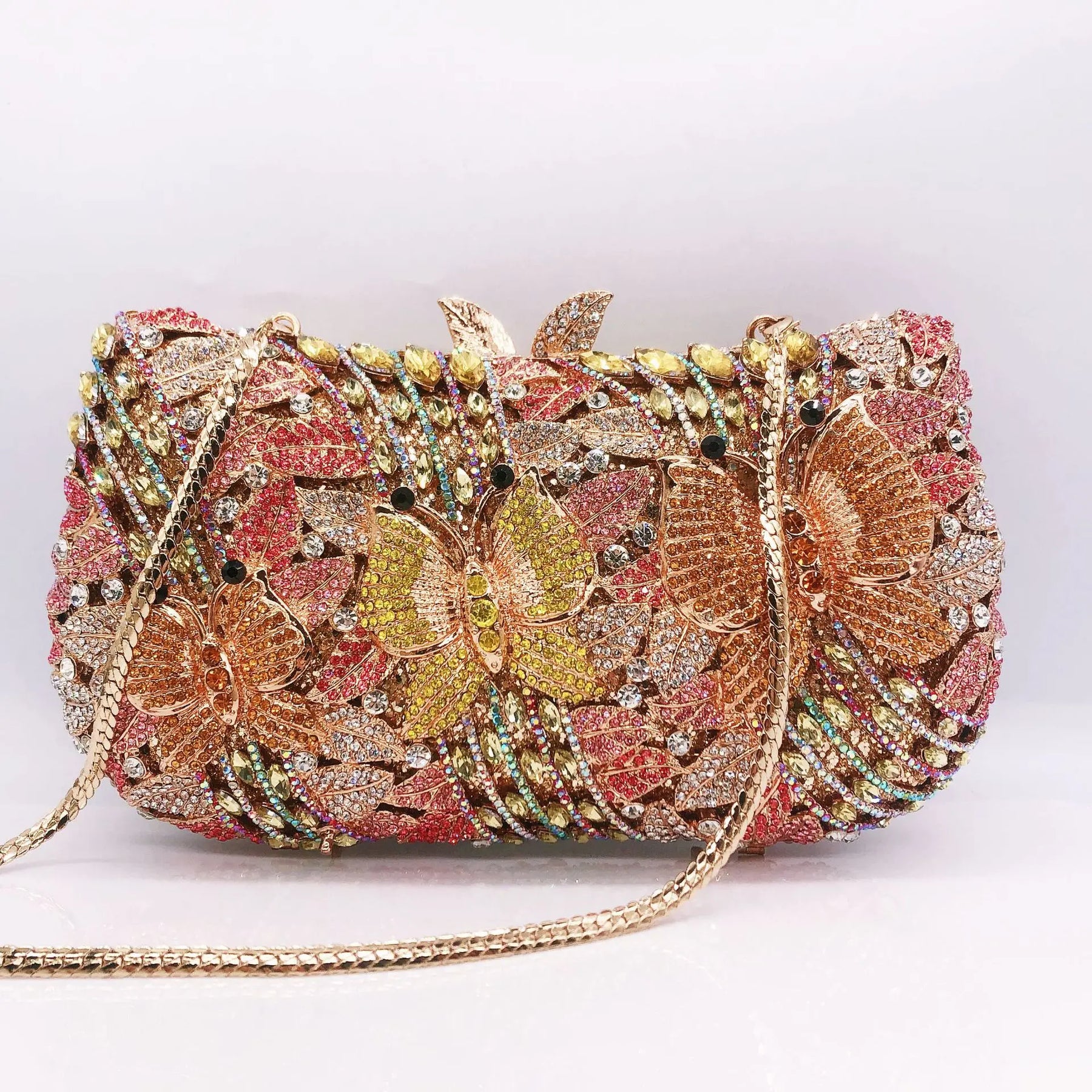 Oco para fora das mulheres saco de noite ouro cristal banquete bolsa luxo diamante embreagem bolsa casamento noiva sacos elegante jantar saco