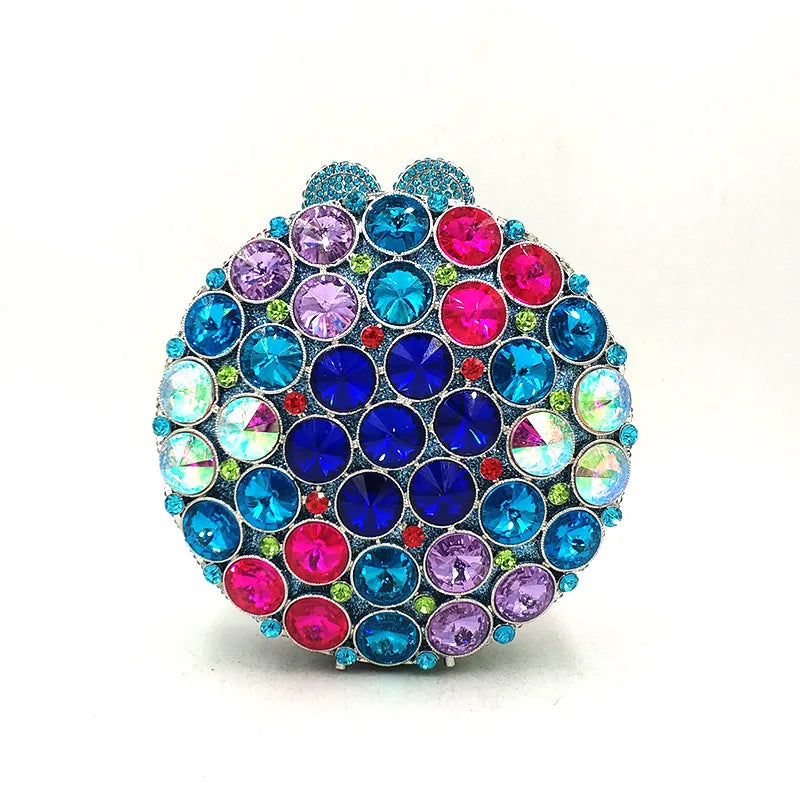 Clutch Cristal Esférica Lunaria