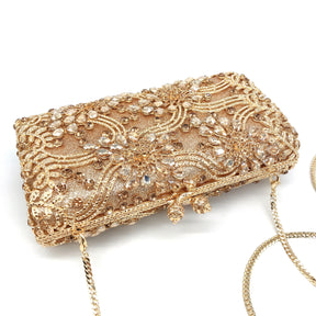 Venda quente fantasia diamante bolsa de luxo pequena mulher garras senhoras forma oval cristal nupcial festa casamento bolsas