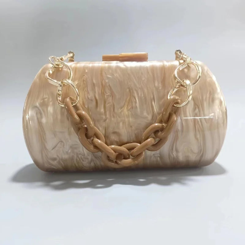 Carteiras de moda para mulheres corrente crossbody tote bolsa de ombro bolsa de café casamento noite superior cruz bolsas acrílicas