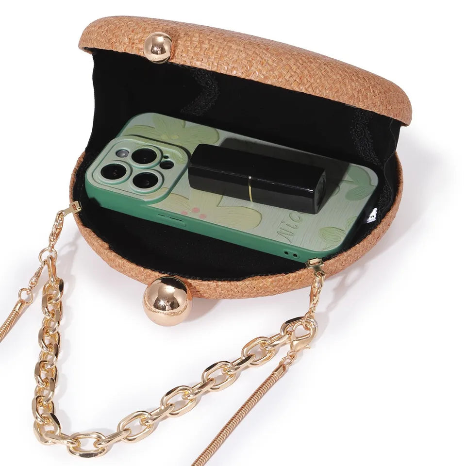 Bolsa Clutch Palha Guangdong