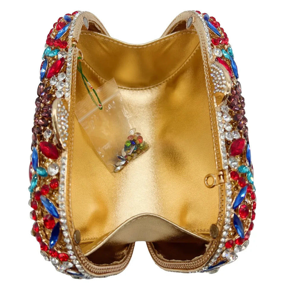 Clutch Cristal Florentine