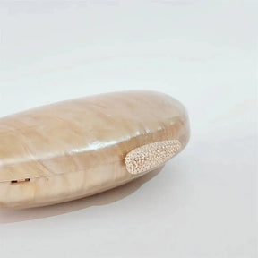 Oval areia nu pérola acrílico caixa feminina saco do mensageiro bolsa de casamento europeu elegante noite bonito verão pro casual saco embreagem