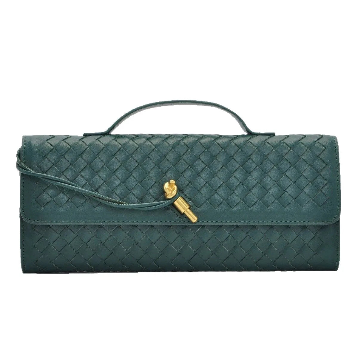Cross-border high-end tecido de ombro único baguette moda requintado horizontal embreagem noite versátil bolsa crossbody feminina