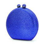 Mulheres de luxo cristal sacos noite nupcial amarelo/vermelho/azul marinho garras sacos embreagem casamento festa minaudiere bolsa