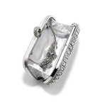 Bolsa de noite embutida com diamante, bolsa feminina para festa, vestido de casamento brilhante, versátil, bolsa crossbody para correspondência diária