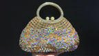 Bolsa de jantar de diamante grande capacidade ombro crossbody oco strass bolsa feminina banquete bolsa de embreagem