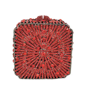Cristal Noite Embreagem Para Mulheres, Bolsa De Casamento, Embreagem De Noiva, Minaudiere Box, Bolsas De Strass, Boutique, Em Stock