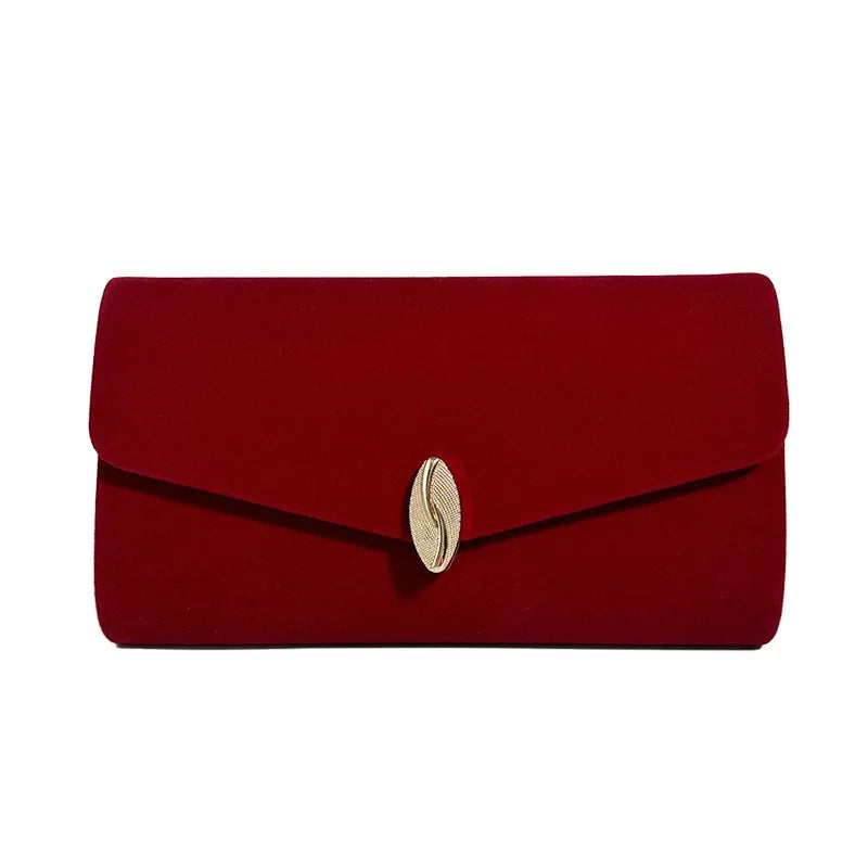 Bolsa quadrada do vintage de veludo para casamento nupcial, garras banquete vermelho, sacos de ombro, envelope azul Prom, novo, 2023