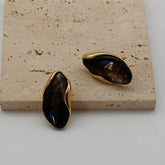 Exagerar elegante resina feminina personalidade brincos único requintado jóias moda festa de casamento presentes acessórios qd272