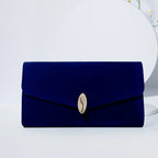 Bolsa quadrada do vintage de veludo para casamento nupcial, garras banquete vermelho, sacos de ombro, envelope azul Prom, novo, 2023