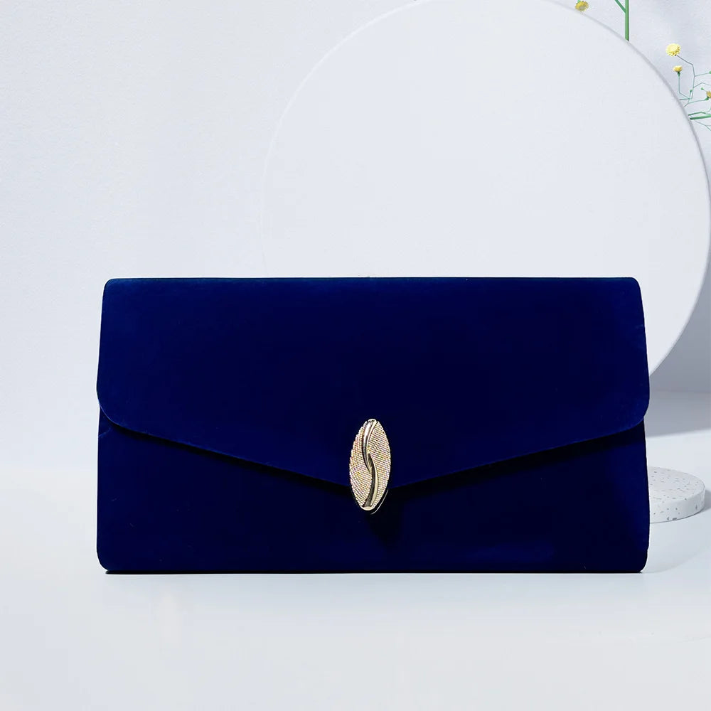 Bolsa quadrada do vintage de veludo para casamento nupcial, garras banquete vermelho, sacos de ombro, envelope azul Prom, novo, 2023