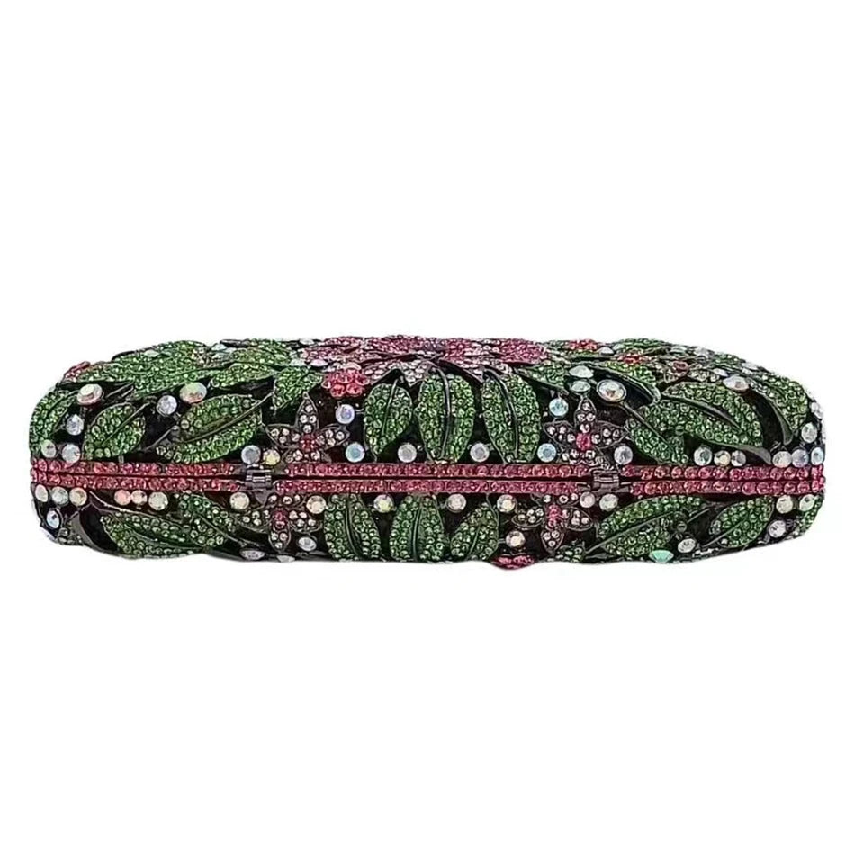 Clutch Cristal Floral Meliara