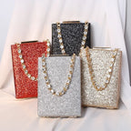 Bolsa Clutch Cadena